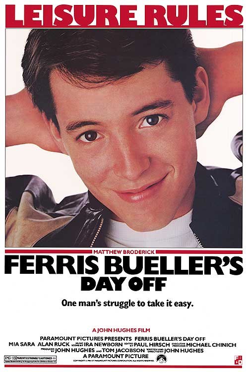 Ferris Bueller's Day Off poster